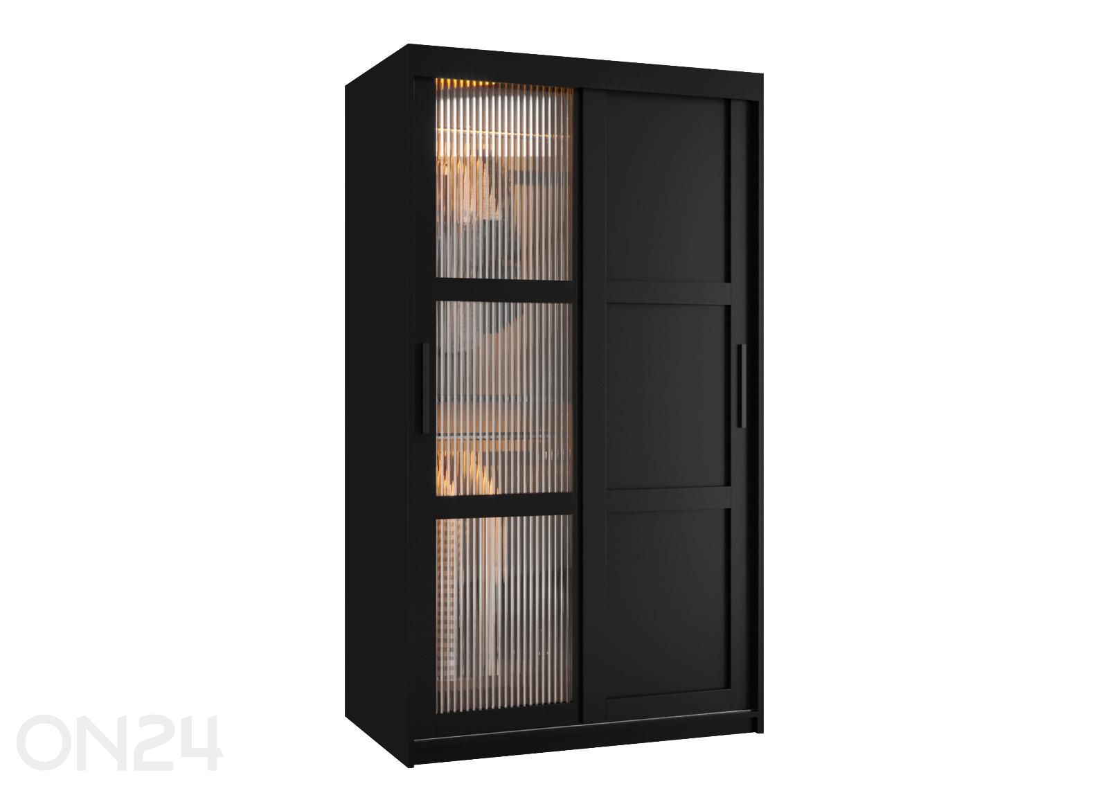 Lükandustegariidekapp Flutes 100 cm + LED suurendatud