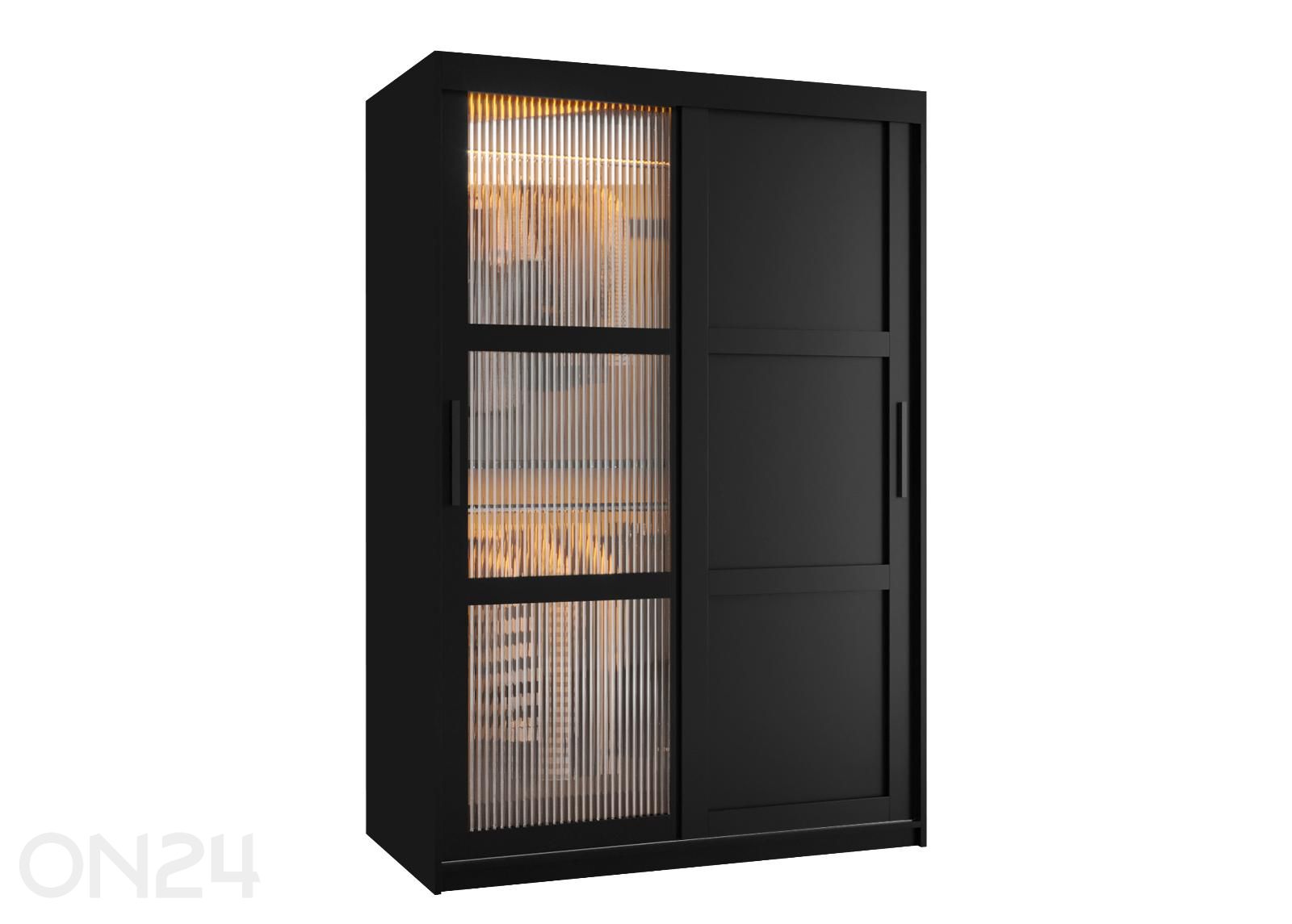 Lükandustegariidekapp Flutes 120 cm + LED suurendatud