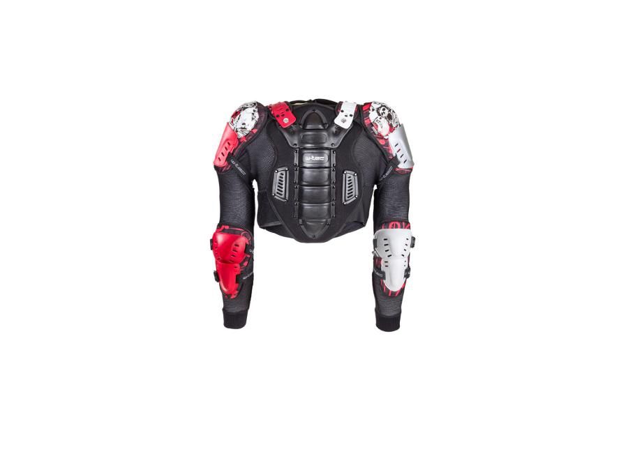 Lumelaua ja motokrossi kehakaitse lastele NF3504 W-TEC suurendatud
