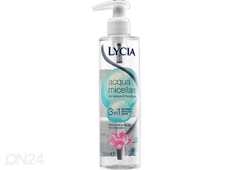 Lycia Acqua mitsellaarvesi meigieemalduseks 250ml suurendatud
