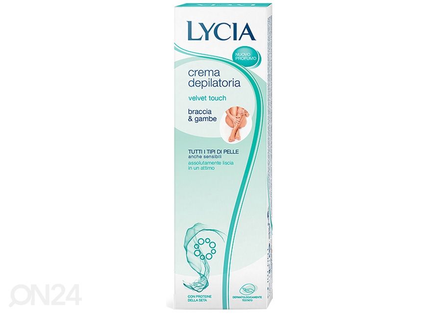 Lycia depilatsioonikreem kätele-jalgadele 150ml suurendatud