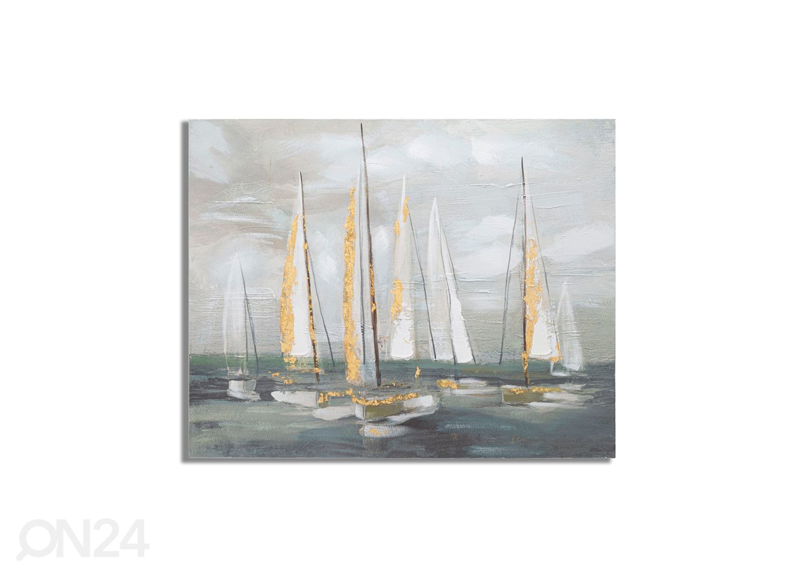 Maal Gold Boat 100x80 cm suurendatud