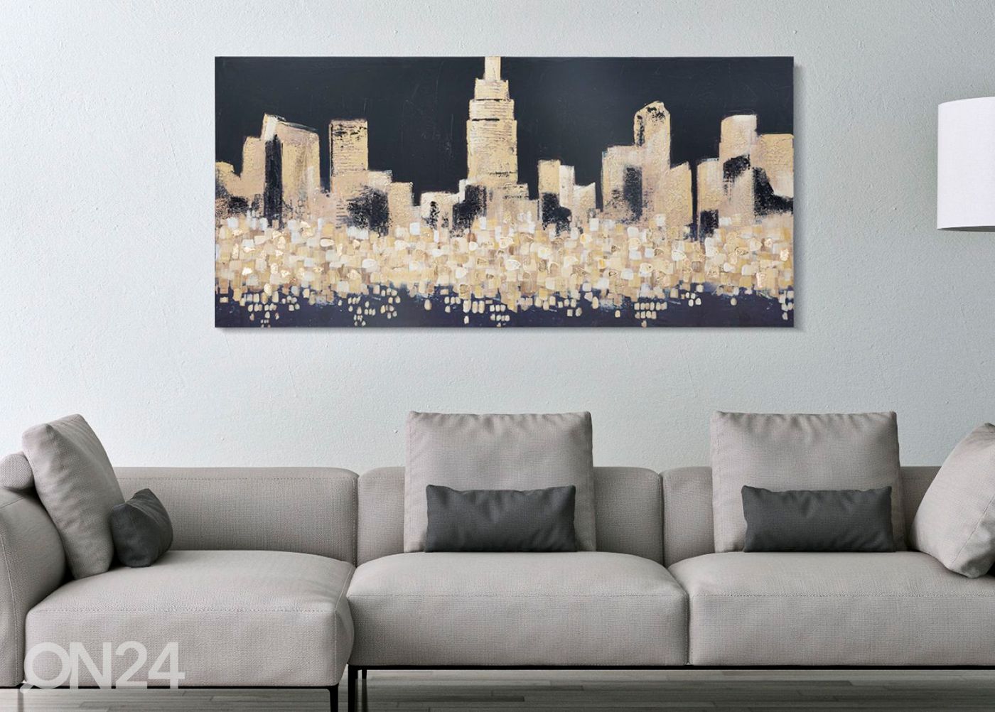 Maal Golden City 150x70 cm suurendatud