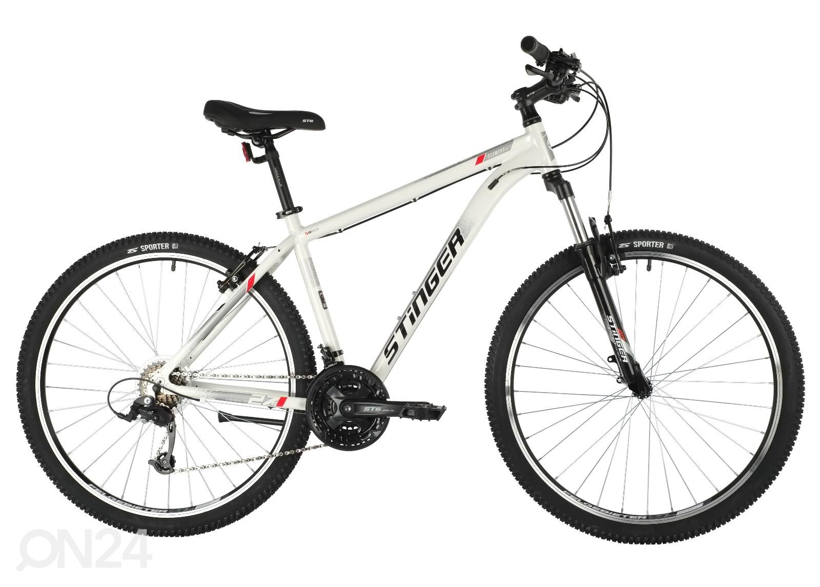 Maastikuratas meestele Stinger 29" ELEMENT STD 20" valge suurendatud