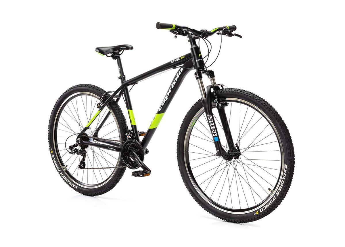 Maastikuratas MTB 9.1 29", must matt suurendatud