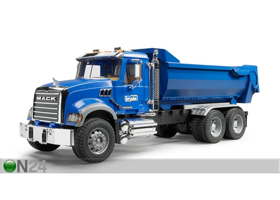 Mack Granite kallur 1:16 Bruder suurendatud