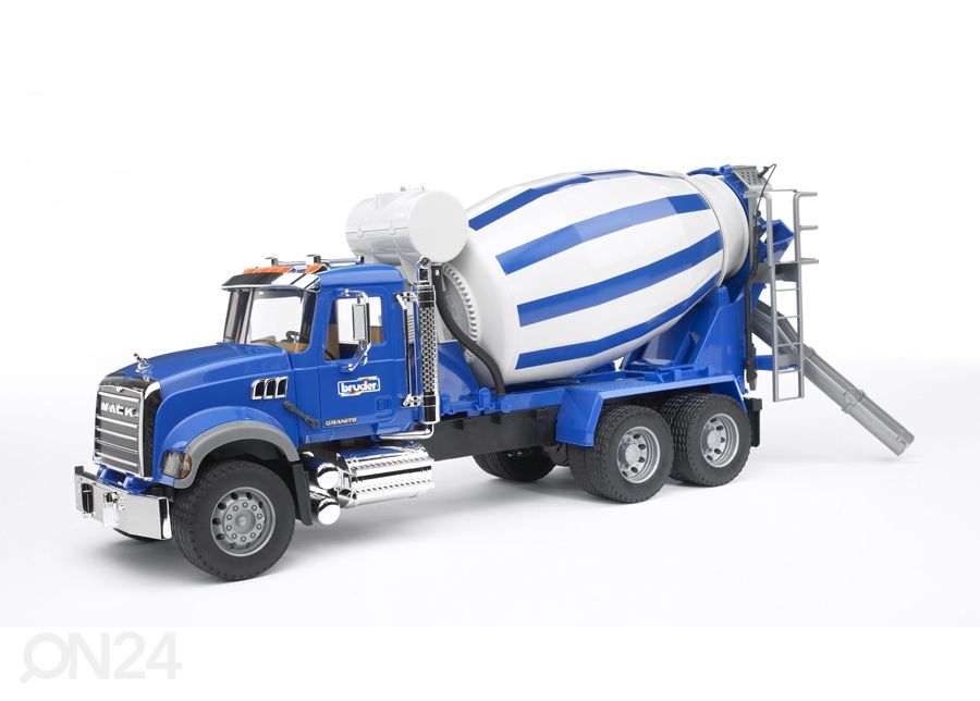 Mack Granite seguauto 1:16 Bruder suurendatud