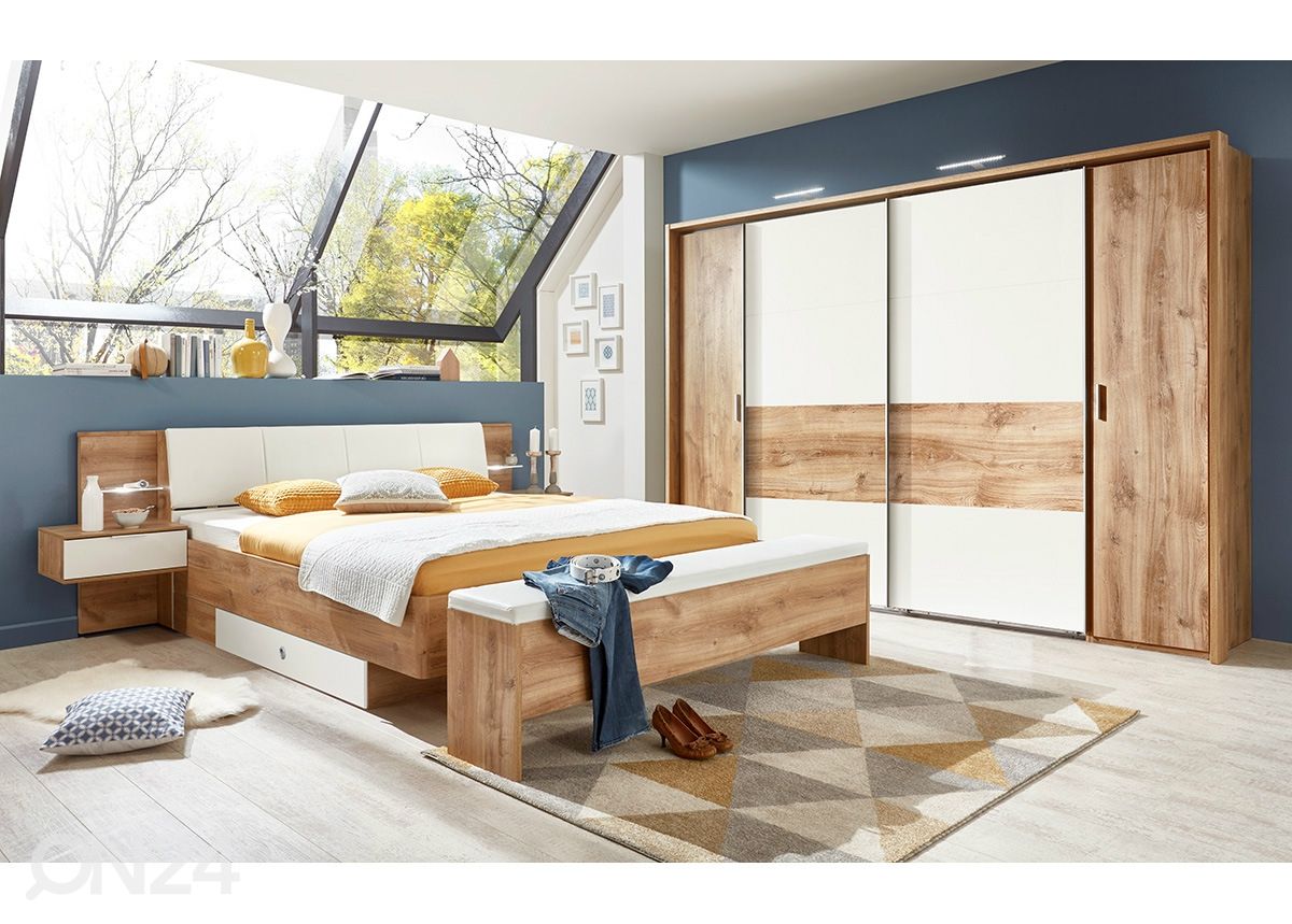 Magamistoakomplekt Virgo 160x200 cm suurendatud