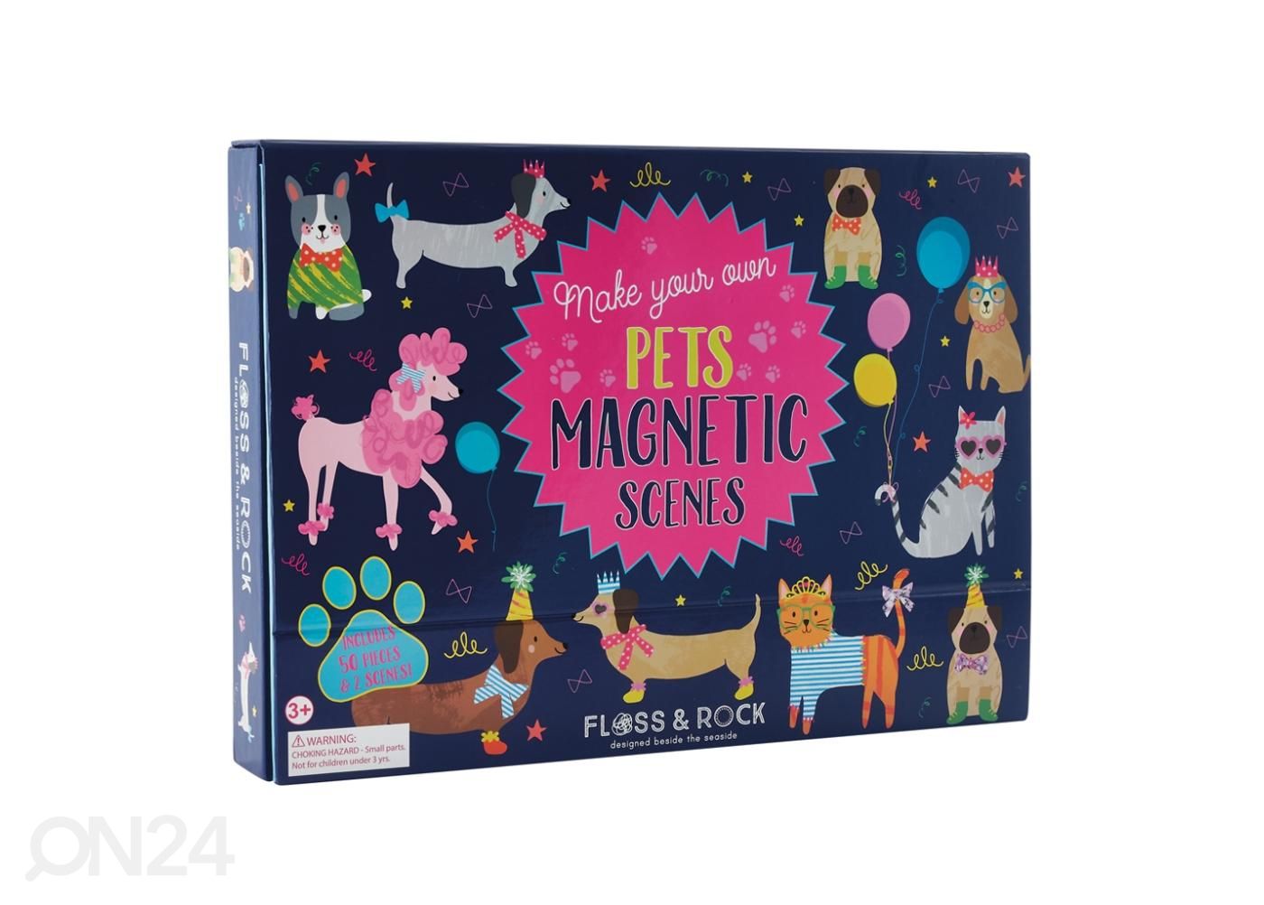 Magnetmäng Pets 50 tk suurendatud