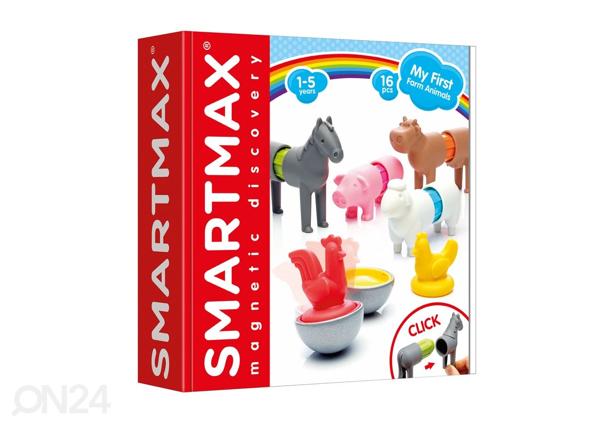 Magnetmäng Taluloomad SmartMax suurendatud