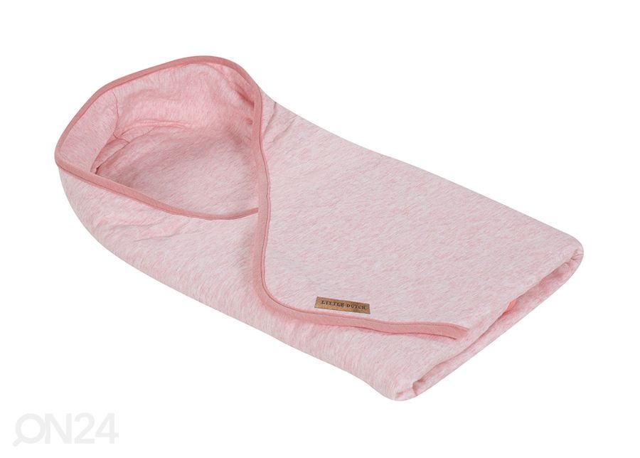 Mähkimistekk Peach Melange 108x95 cm suurendatud