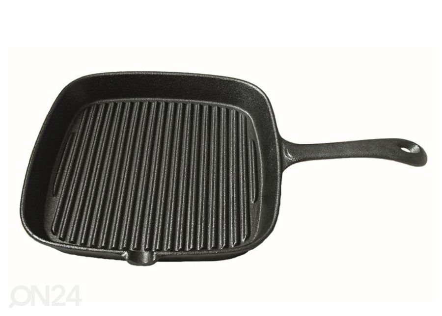 Malmist grillpann 22x22 cm suurendatud