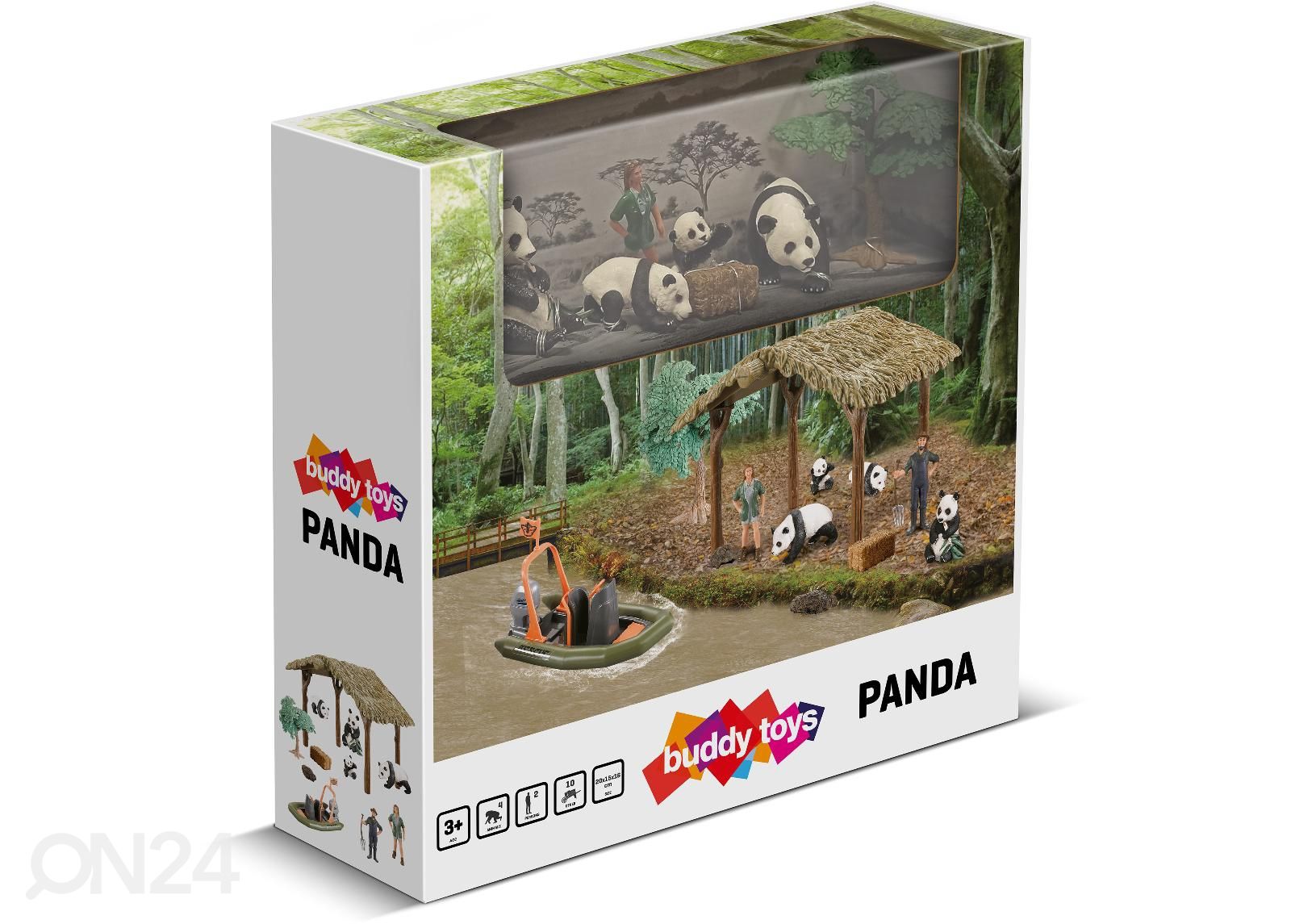 Mänguasjad Pandakomplekt Buddy Toys BGA1031 suurendatud