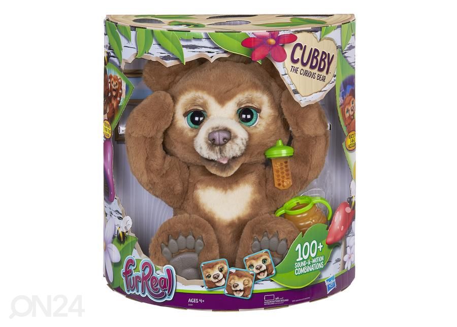 Mängukaru FurReal Cubby suurendatud