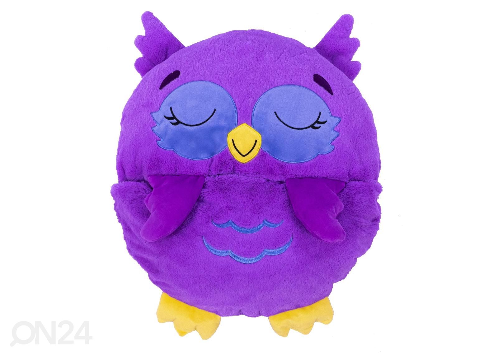 Mängupadi / Magamiskott HAPPY NAPPERS Lilla Öökull 137 cm suurendatud
