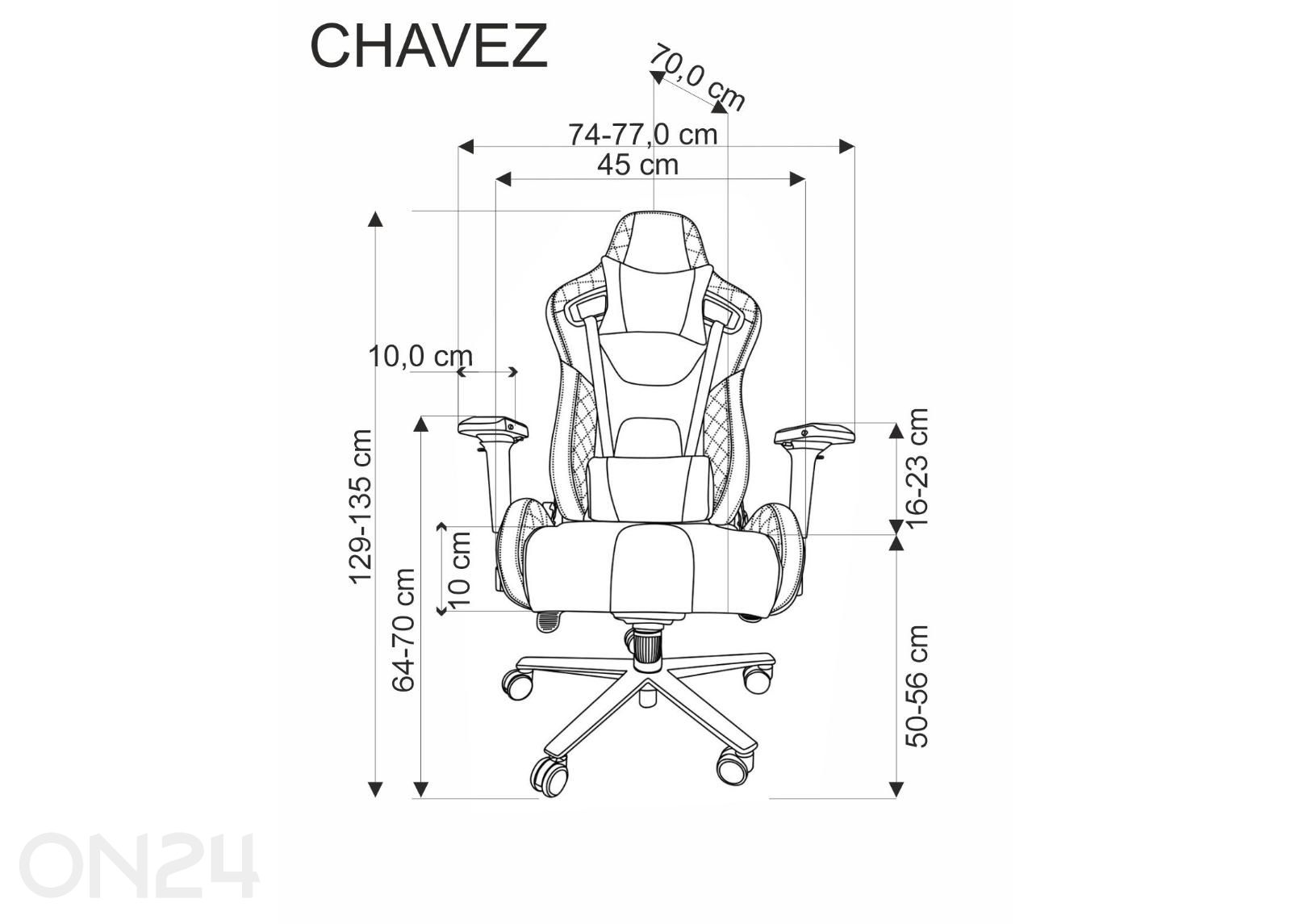 Mänguritool Chavez suurendatud mõõdud