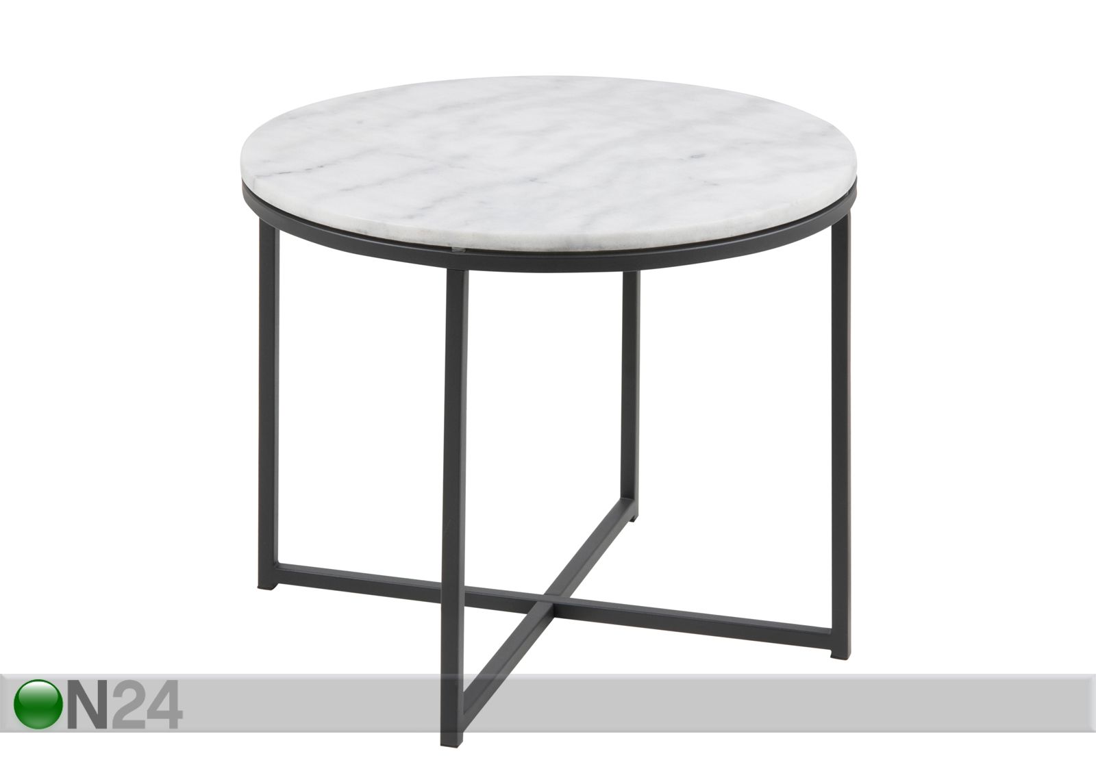 Marmorplaadiga abilaud Cross Ø 55 cm suurendatud