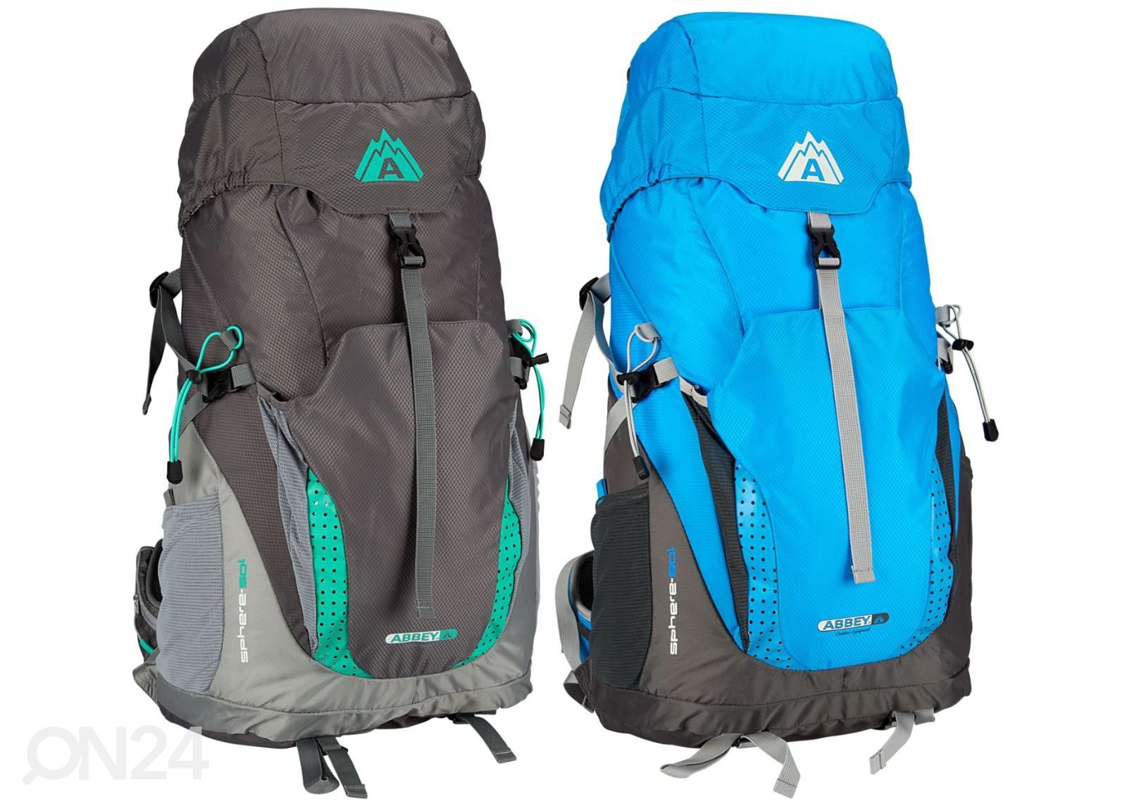 Matka seljakott Aero-fit 50 Liitrit Abbey suurendatud