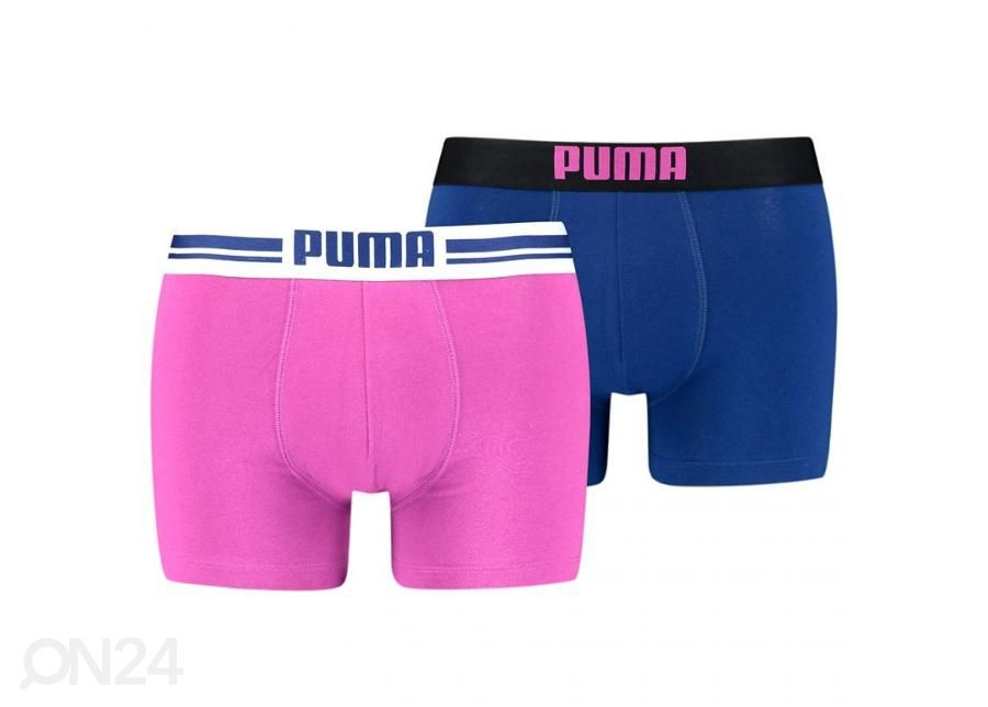 Meeste aluspesu komplekt Puma Placed Logo Boxer 2-pakk suurendatud