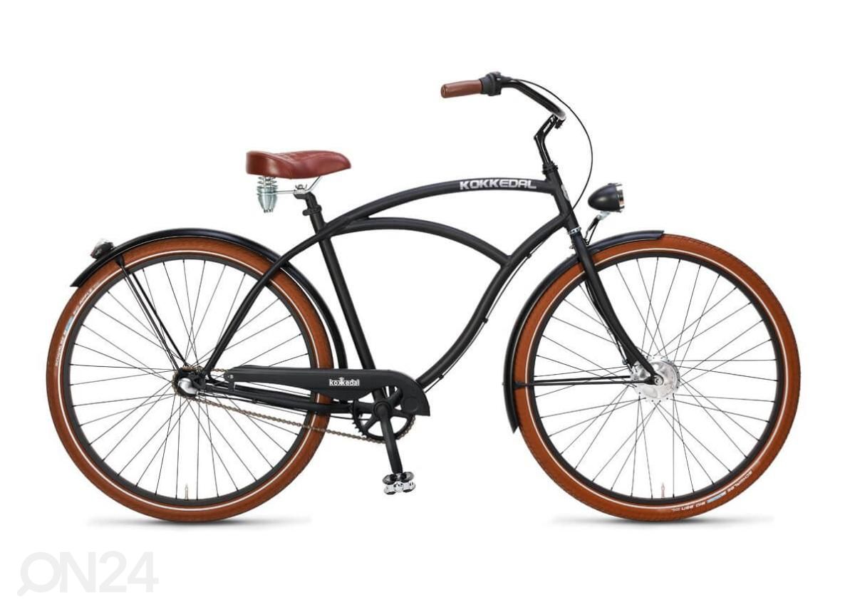 Meeste cruiser jalgratas 28 tolli Kokkedal Hero 3 käiku suurendatud