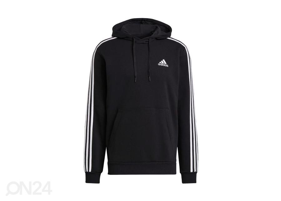 Meeste dressipluus Adidas Essentials Fleece 3-Stripes suurendatud
