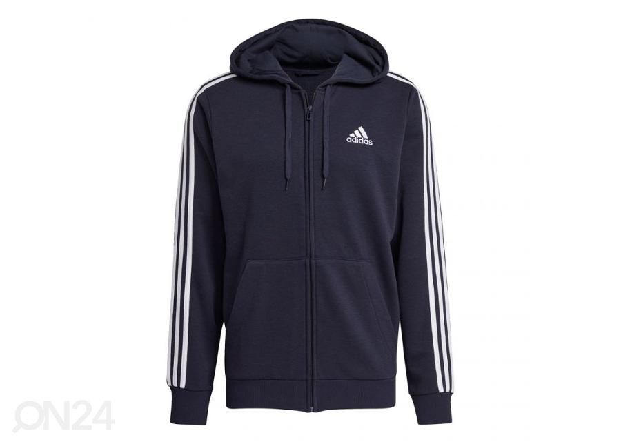 Meeste dressipluus Adidas Essentials Full-Zip Hoodie suurendatud