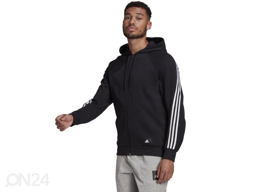 Meeste dressipluus Adidas FI FZ Hood suurendatud