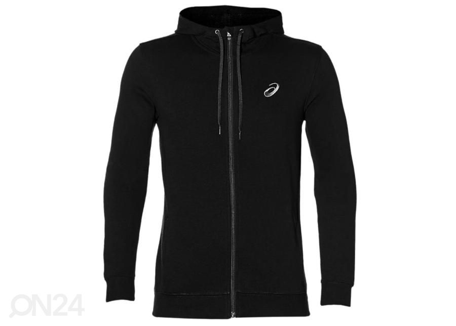 Meeste dressipluus Asics Chest Logo FZ Hoodie suurendatud