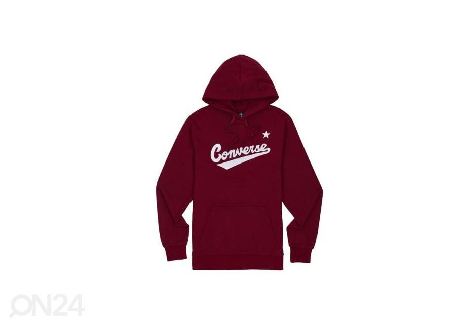 Meeste dressipluus Converse Script Hoodie FT M 10017675-A07 suurendatud