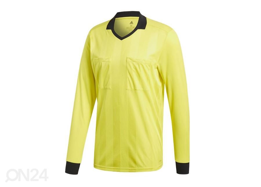 Meeste jalgpalli kohtuniku särk Adidas Referee 18 Jersey LS M CV6321 suurendatud