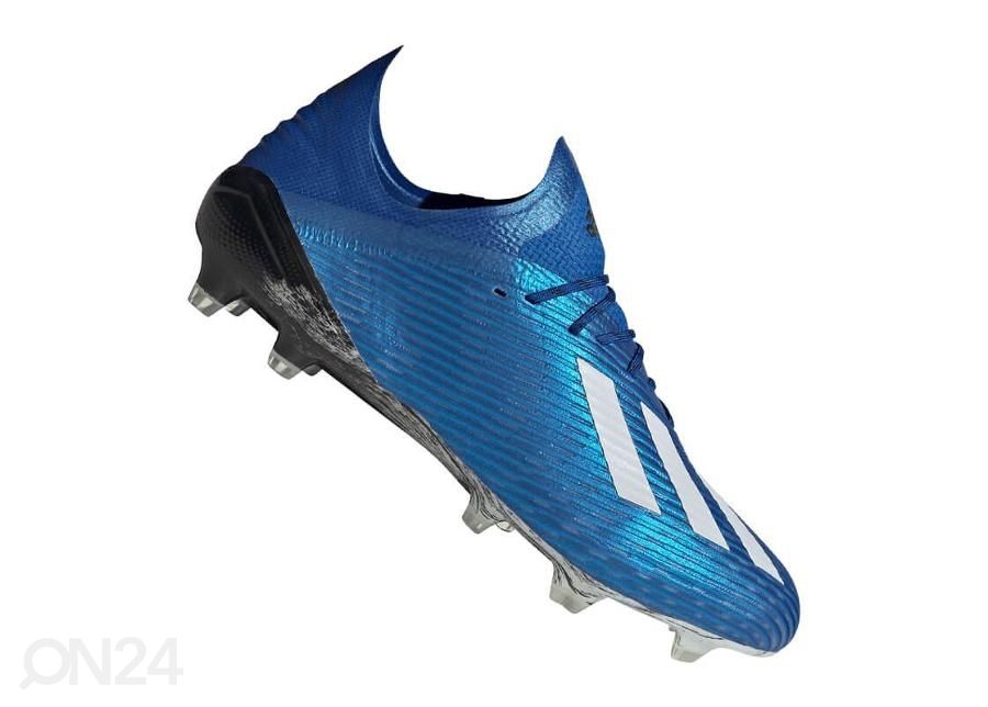 Meeste jalgpallijalatsid muru adidas X 19.1 FG M EG7126 suurendatud