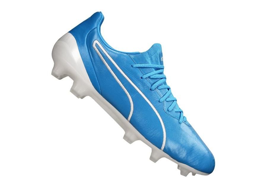 Meeste jalgpallijalatsid muru/kunstmuru Puma King Platinum FG / AG M 105606-01 suurendatud