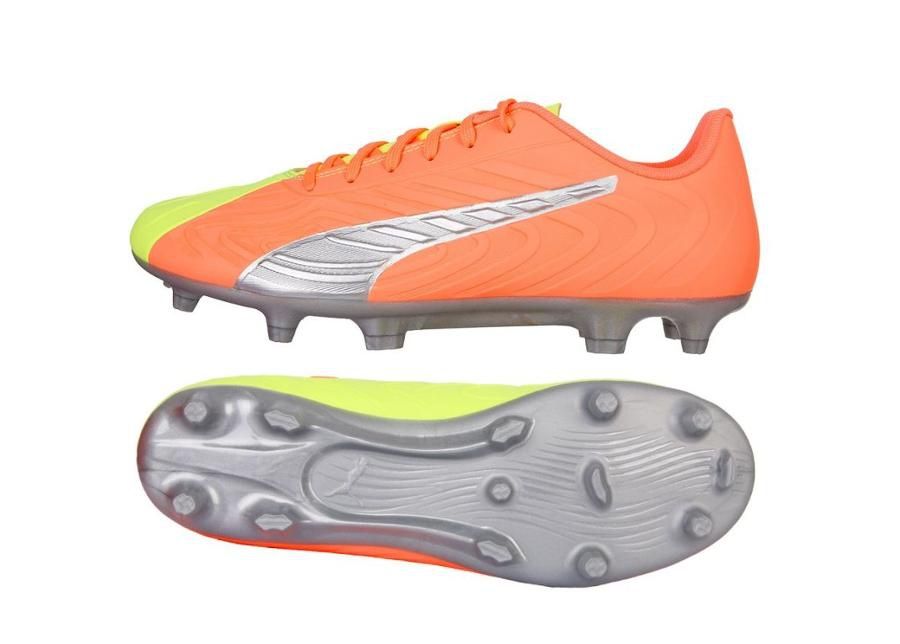 Meeste jalgpallijalatsid muru/kunstmuru Puma ONE 20.4 OSG FG/AG M 105966 01 suurendatud
