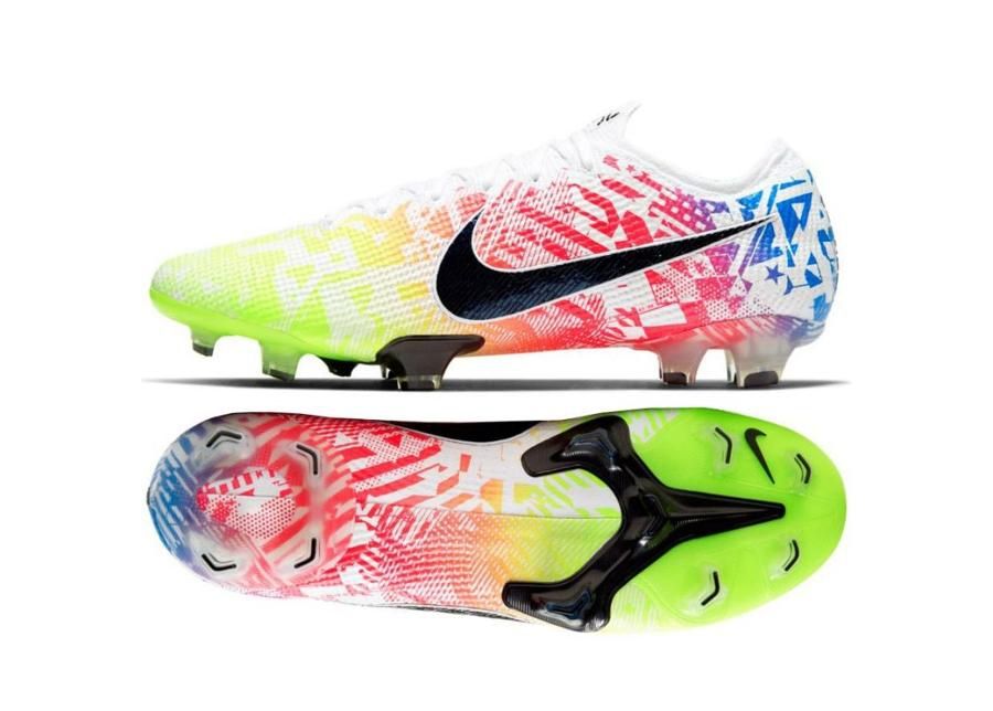 Meeste jalgpallijalatsid muru Nike Mercurial Vapor 13 Elite FG Neymar AT7898 104 suurendatud