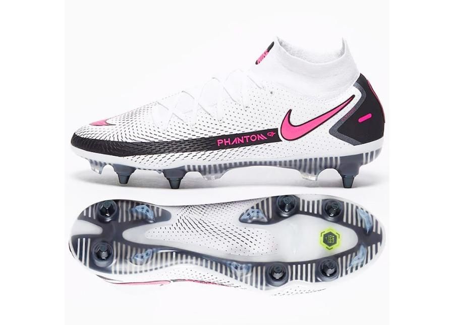 Meeste jalgpallijalatsid muru Nike Phantom GT Elite DF SG-PRO AC M CW6591-160 suurendatud