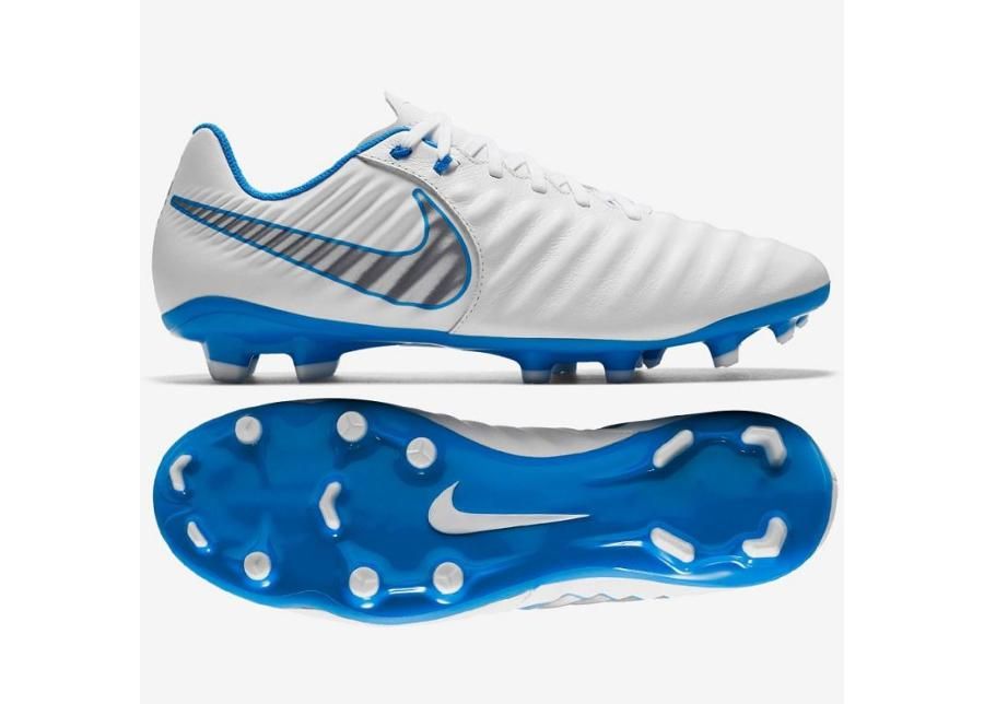 Meeste jalgpallijalatsid muru Nike Tiempo Legend 7 Academy FG M AH7242-107 suurendatud