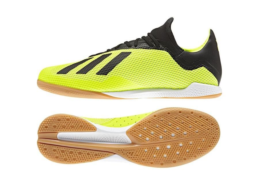 Meeste jalgpallijalatsid saali adidas X Tango 18.3 IN M DB2441 suurendatud