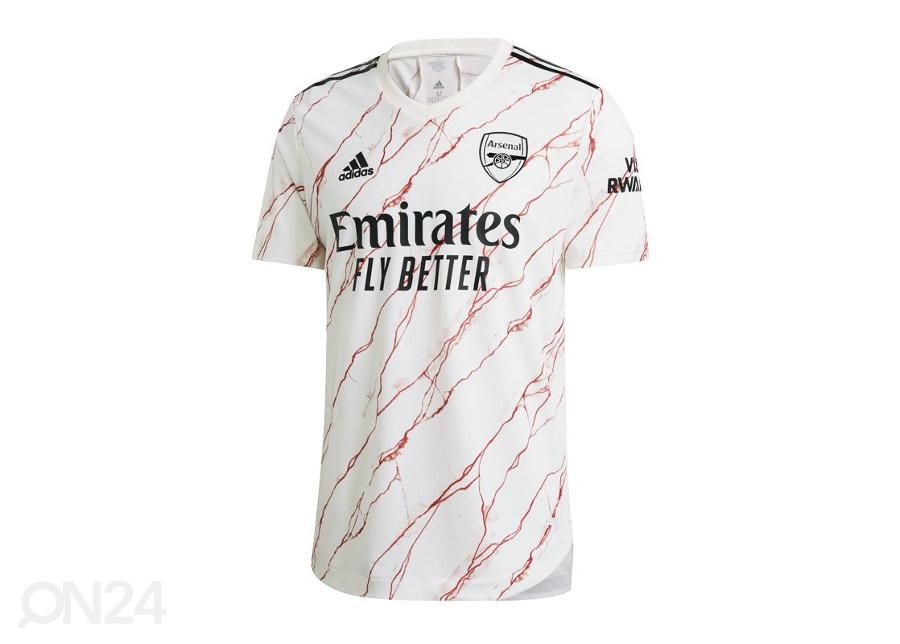 Meeste jalgpallisärk Adidas Arsenal Away Authentic 20/21 M FH7803 suurendatud