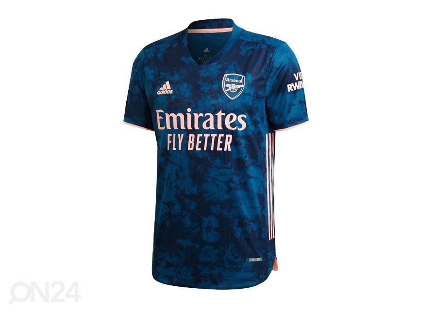 Meeste jalgpallisärk Adidas Arsenal Third Authentic 20/21 M GH6654 suurendatud