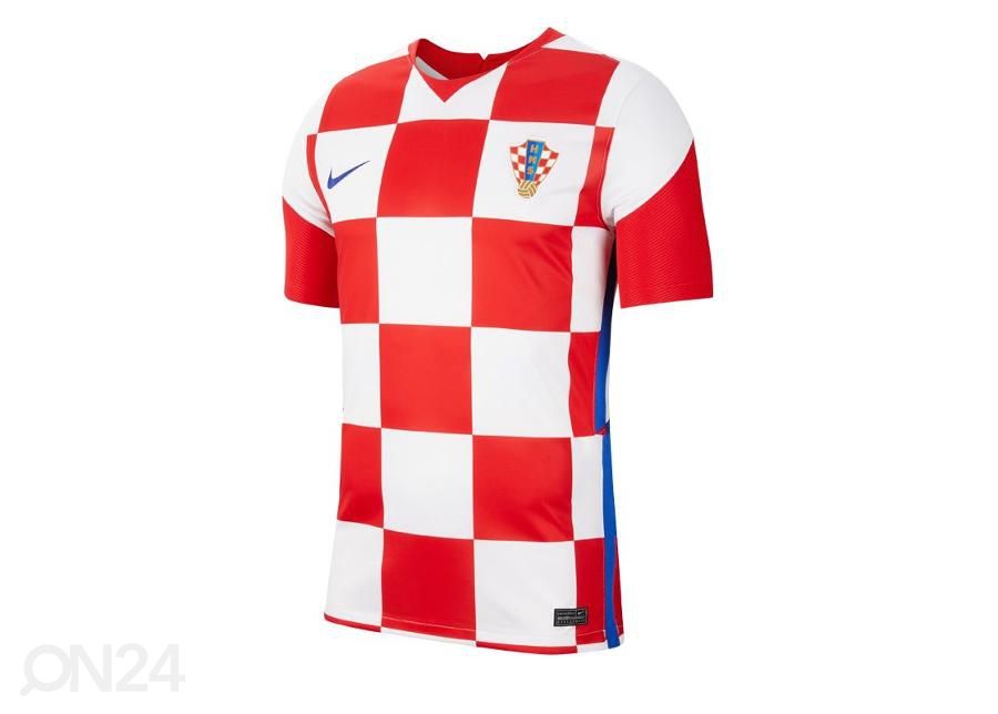 Meeste jalgpallisärk Nike Croatia Breathe Stadium Home 20-21 M suurendatud