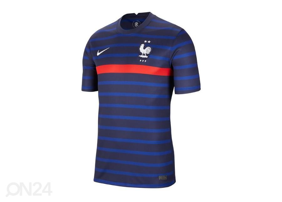 Meeste jalgpallisärk Nike France Stadium Home 20-21 M suurendatud
