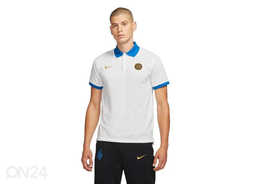 Meeste jalgpallisärk Nike Inter Mediolan Polo suurendatud