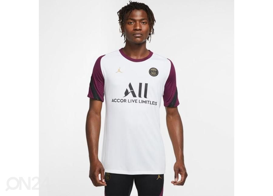 Meeste jalgpallisärk Nike PSG Jordan Strike Top M CK9621-100 suurendatud