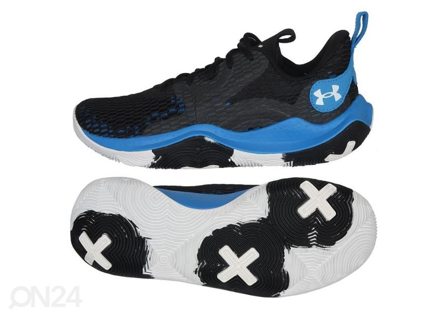 Meeste korvpallijalatsid Under Armour Spawn 3 suurendatud