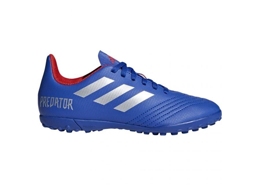 Meeste kunstmuru jalgpallijalatsid adidas Predator 19.4 TF Jr CM8556 suurendatud