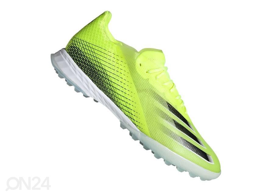 Meeste kunstmuru jalgpallijalatsid Adidas X Ghosted.1 TF suurendatud