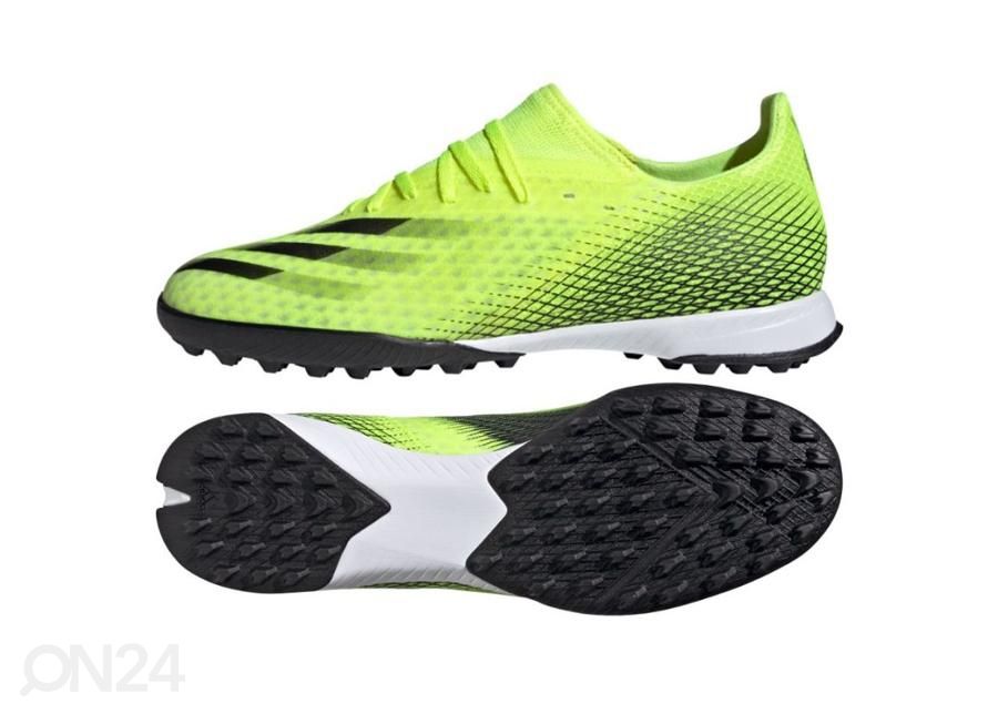 Meeste kunstmuru jalgpallijalatsid Adidas X Ghosted.3 TF suurendatud