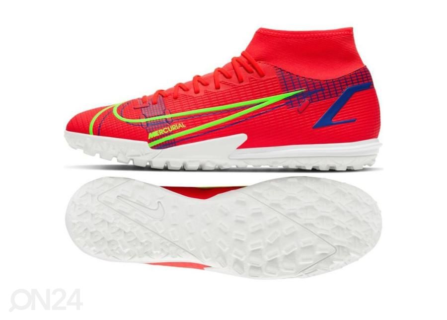 Meeste kunstmuru jalgpallijalatsid Nike Mercurial Superfly 8 Academy TF suurendatud