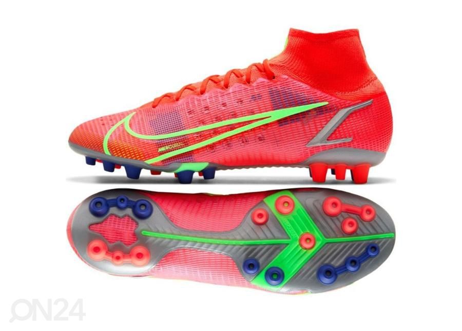 Meeste kunstmuru jalgpallijalatsid Nike Mercurial Superfly 8 Elite AG suurendatud
