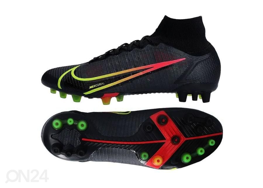 Meeste kunstmuru jalgpallijalatsid Nike Mercurial Superfly 8 Elite AG suurendatud